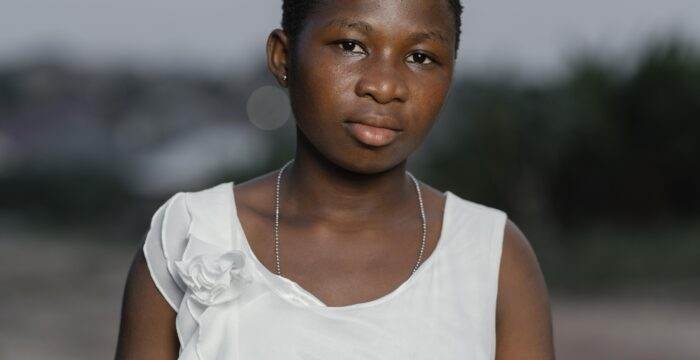 young african girl